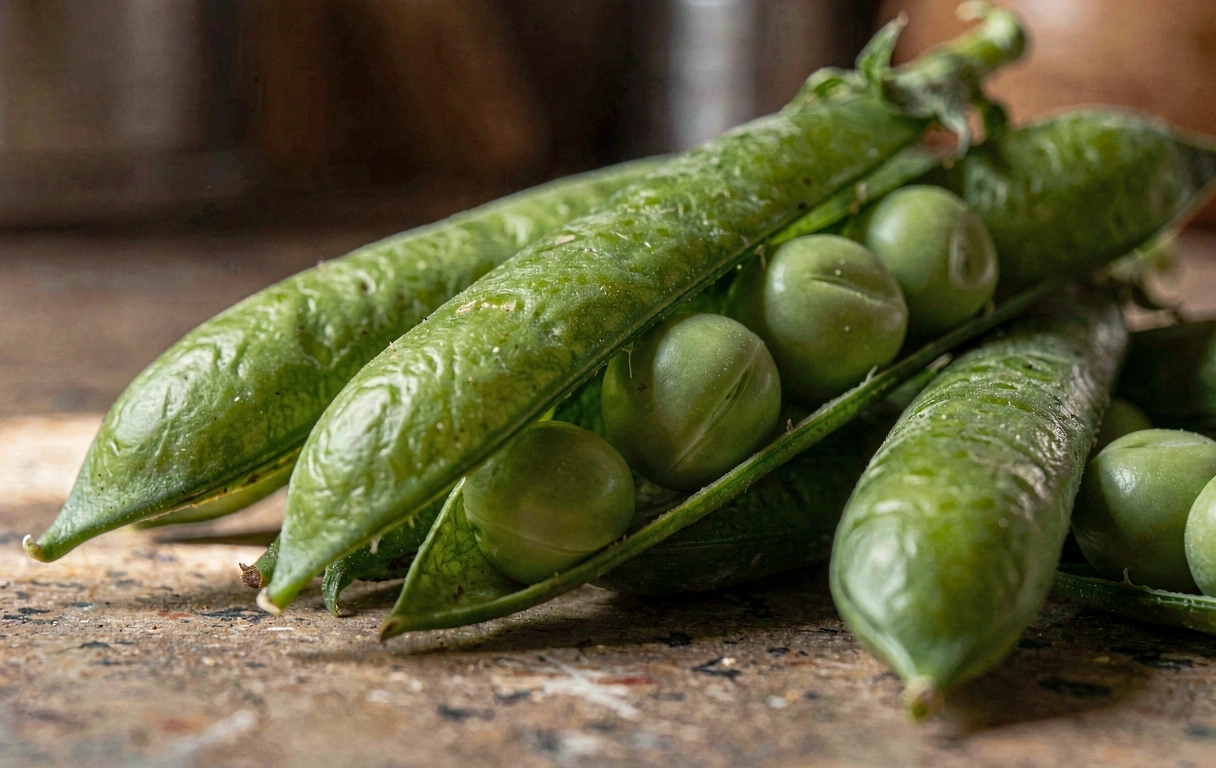 Guisantes frescos