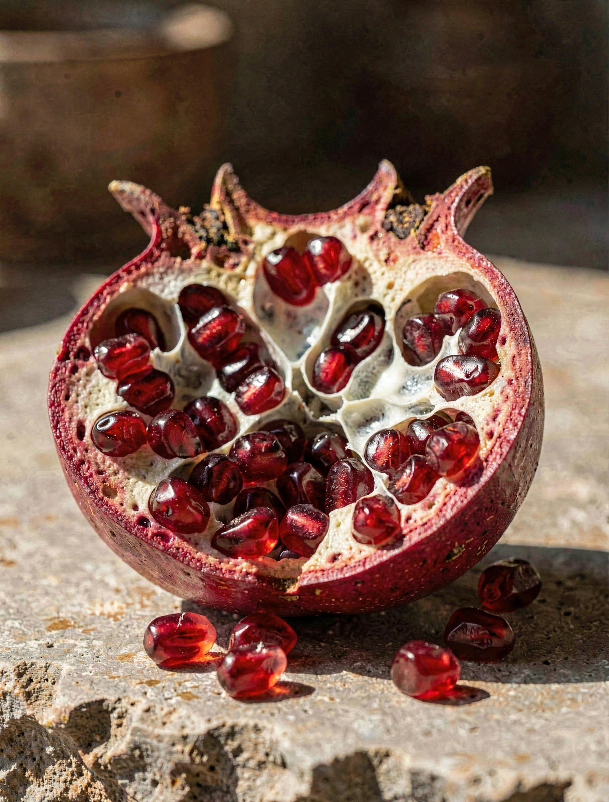 Granada madura en detalle