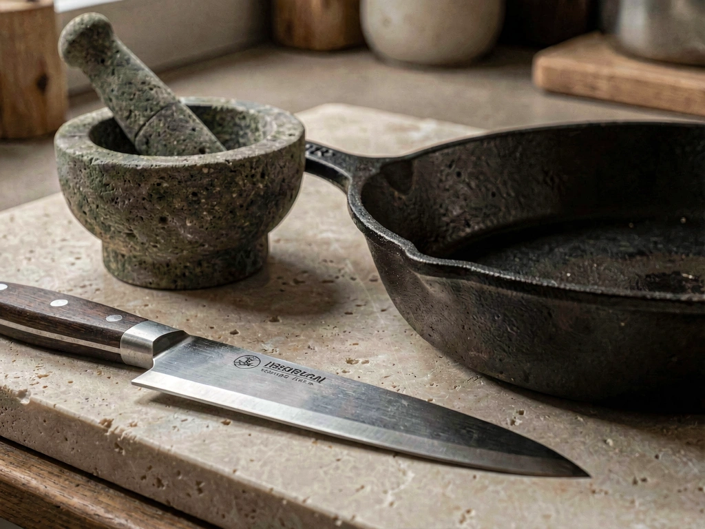 Utensilios de cocina consciente